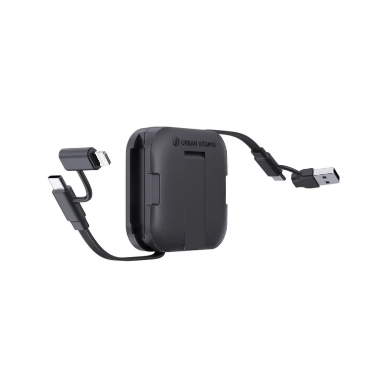 Zwijany kabel do ładowania, stojak na telefon Urban Vitamin San Jose