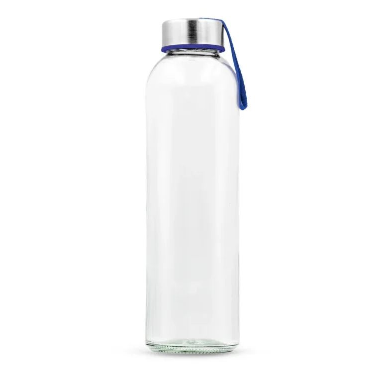 Szklana butelka 500 ml z kolorową wstążką | Viivi