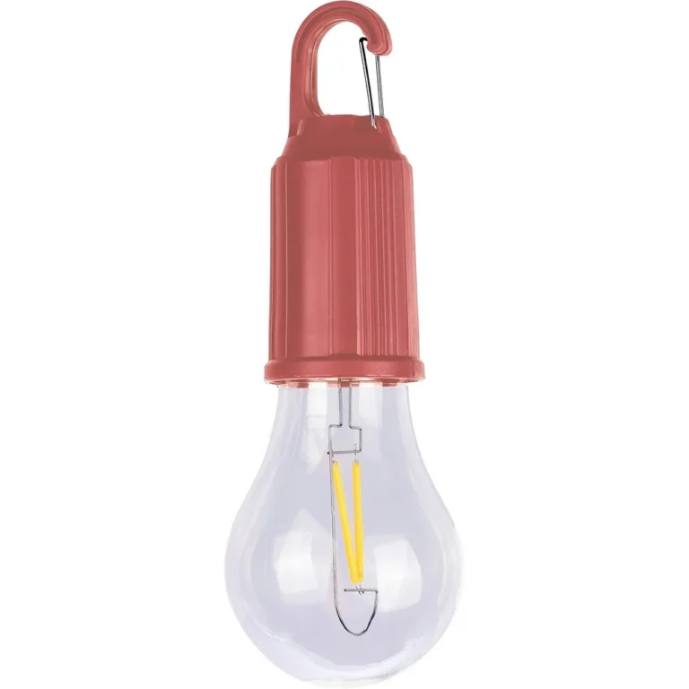 Wisząca lampka „żarówka”, karabińczyk