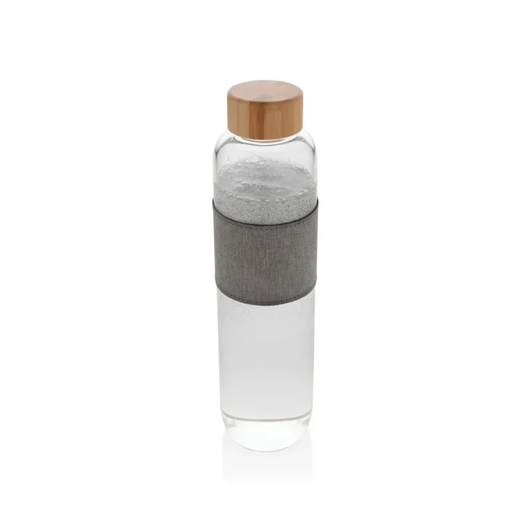 Szklana butelka 750 ml w pokrowcu
