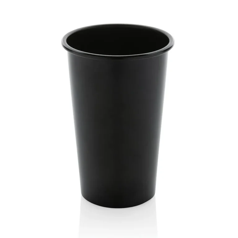 Lekki kubek podróżny 450 ml Alo, aluminium z recyklingu