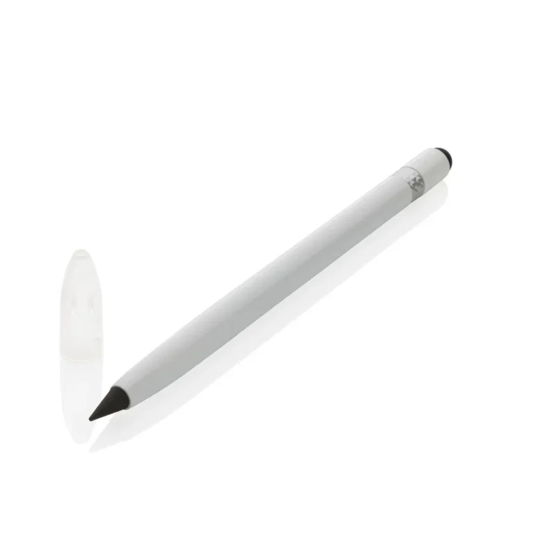 Aluminiowy „wieczny” ołówek z gumką