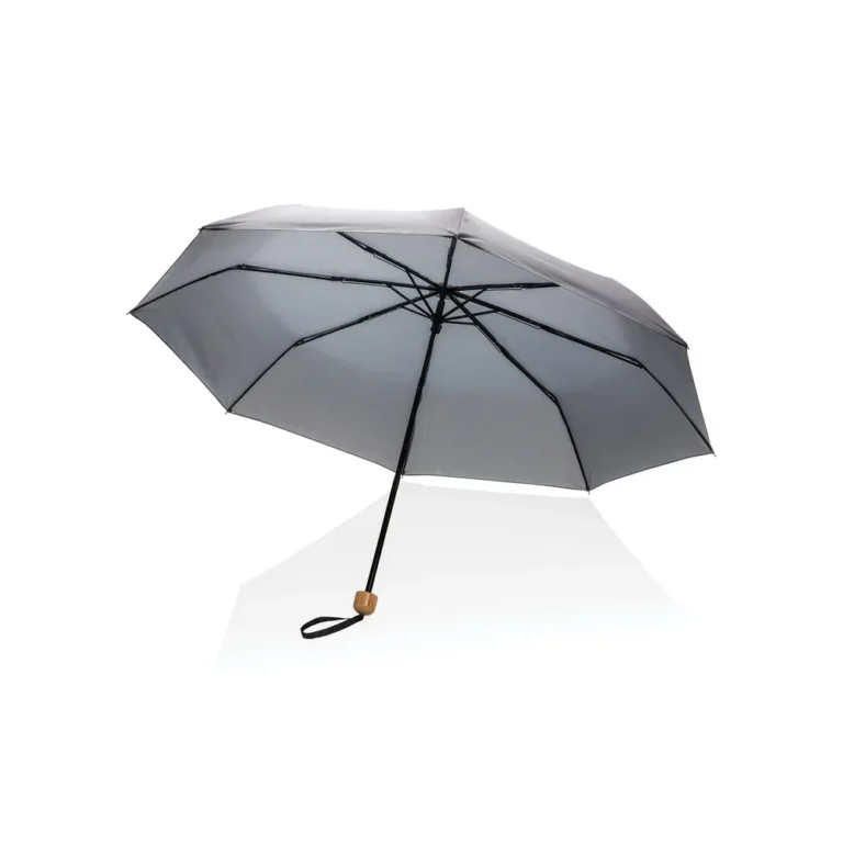 Mały bambusowy parasol 20.5″ AWARE™ RPET