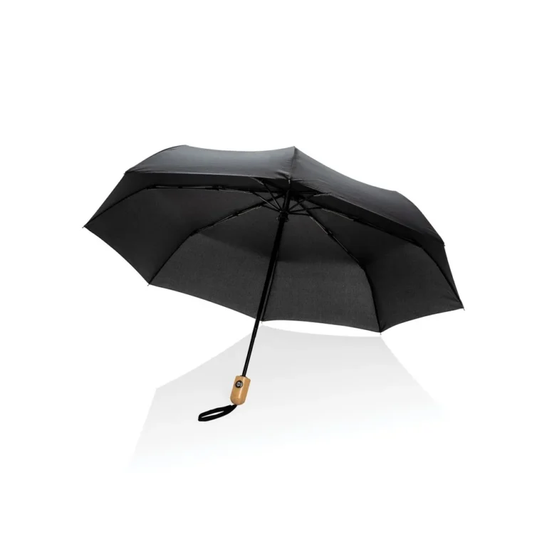 Bambusowy parasol automatyczny 21″ AWARE™ RPET