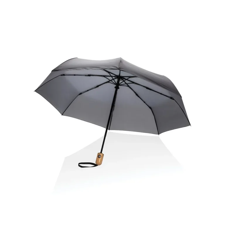 Bambusowy parasol automatyczny 21″ AWARE™ RPET