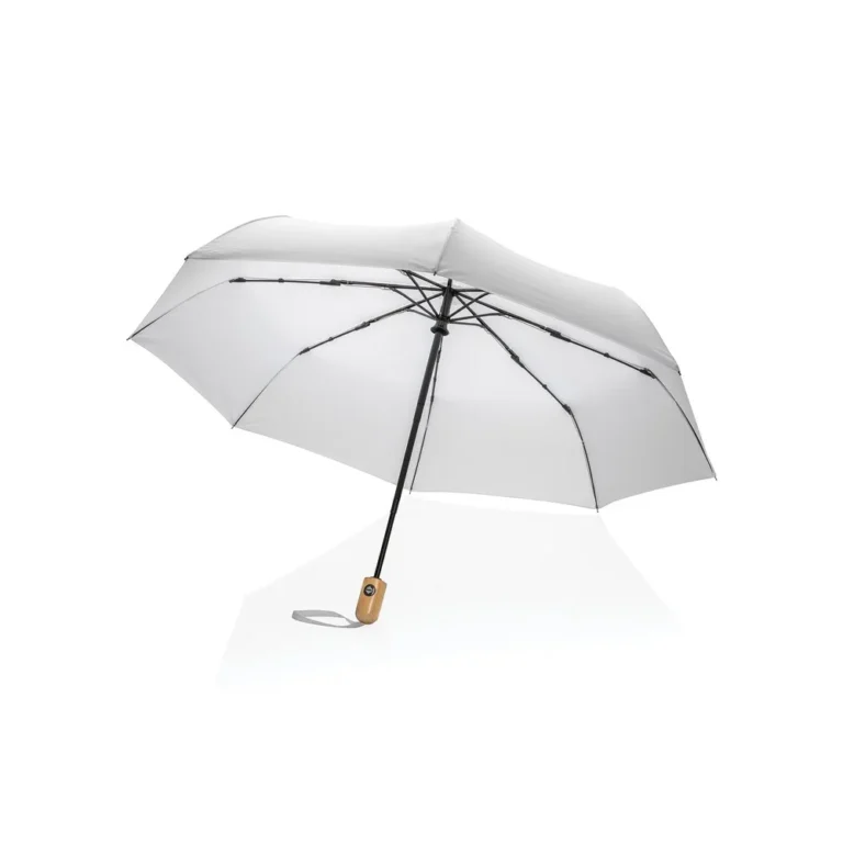 Bambusowy parasol automatyczny 21″ AWARE™ RPET