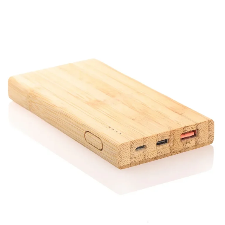 Bambusowy power bank 8000 mAh B’RIGHT | Caroline