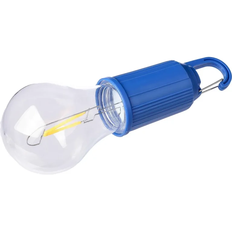 Wisząca lampka „żarówka”, karabińczyk
