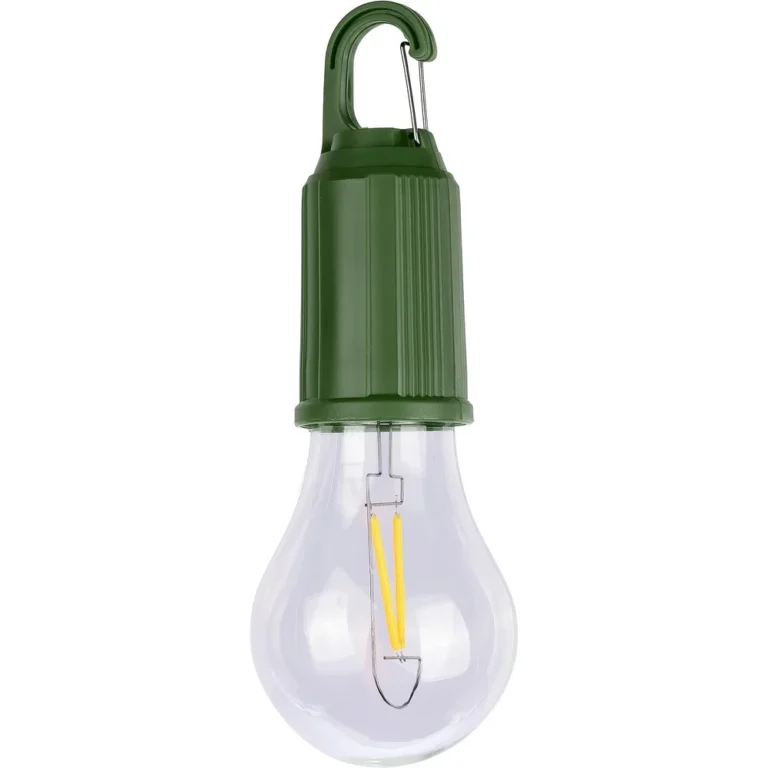 Wisząca lampka „żarówka”, karabińczyk