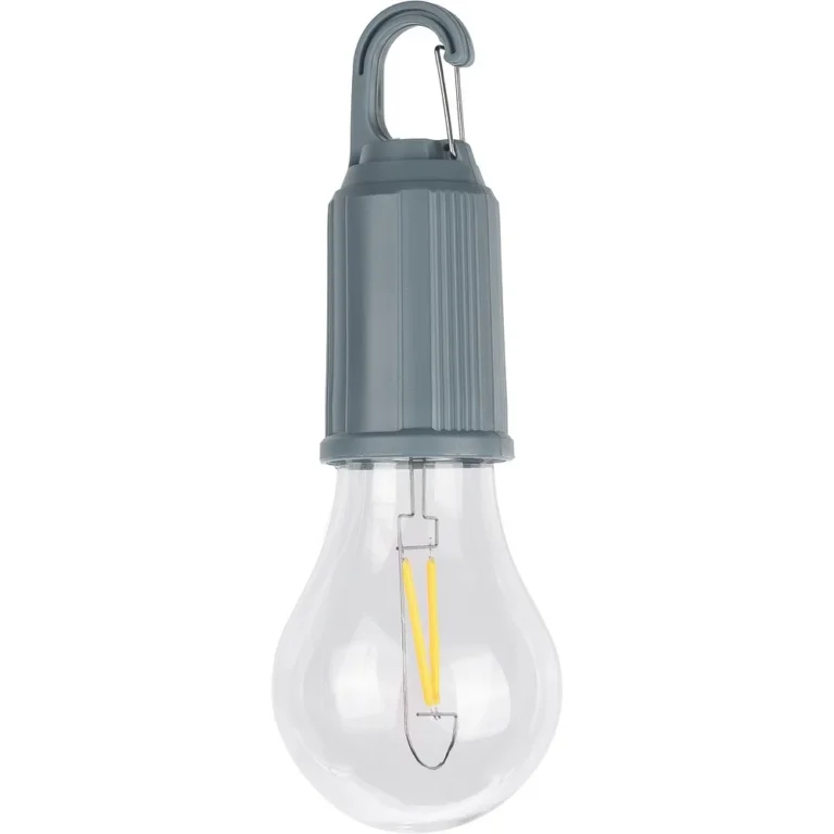 Wisząca lampka „żarówka”, karabińczyk