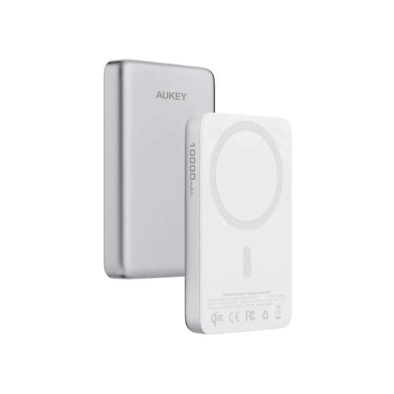 Magnetyczny, bezprzewodowy power bank 10000 mAh Aukey