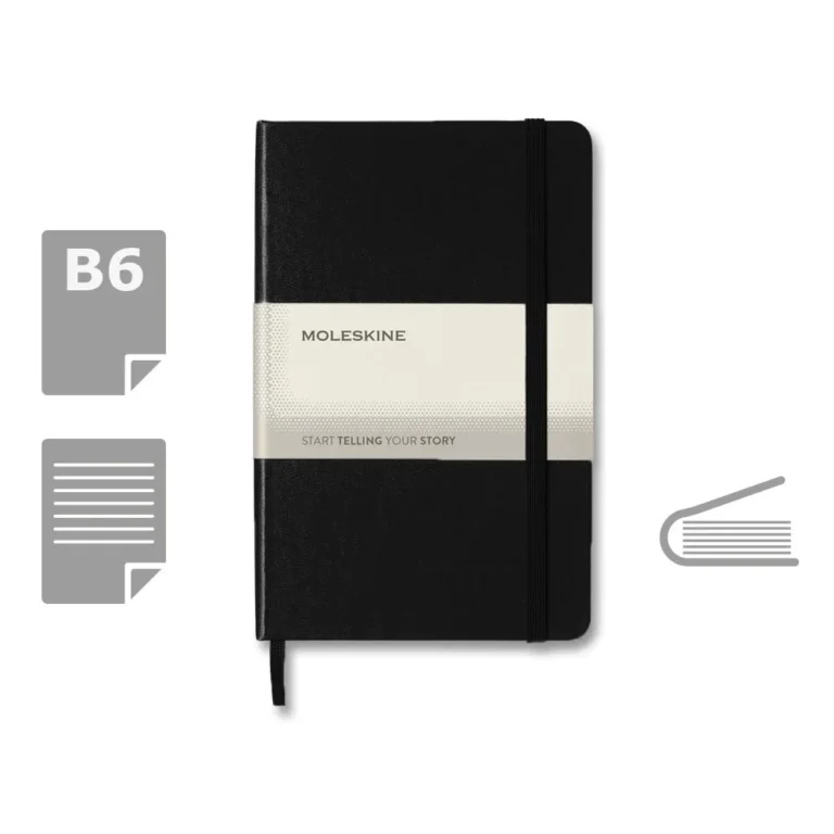 MOLESKINE Notatnik ok. B6