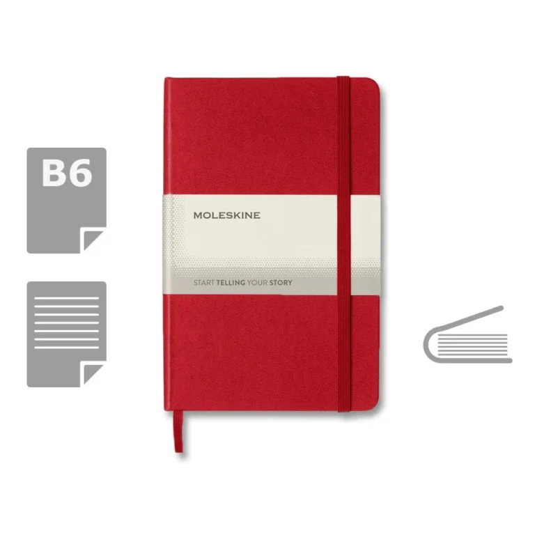 MOLESKINE Notatnik ok. B6